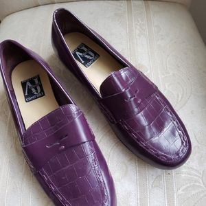 AJ Valencia Purple loafer size 8